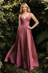 Soft Satin A-Line Gown - LL7485CBM