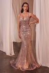 Beaded Fit & Flare Gown - LL846EV