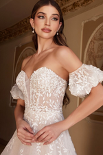 Off The Shoulder Bridal Gown - LL1014B