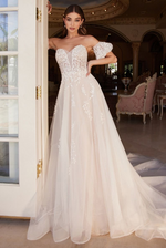 Off The Shoulder Bridal Gown - LL1014B