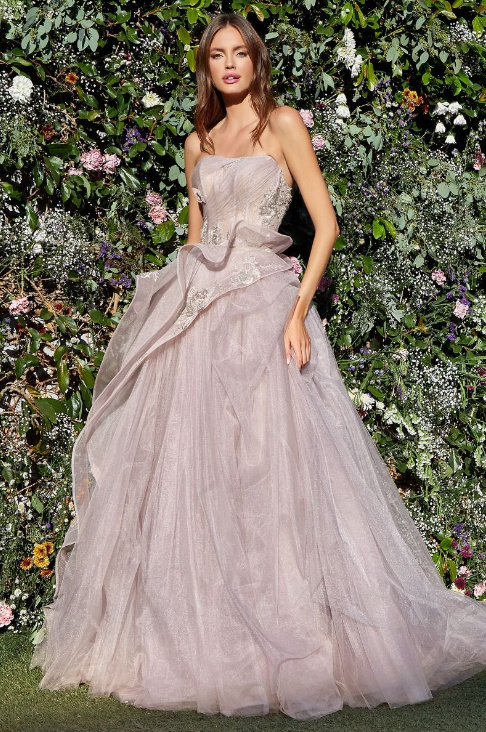 Strapless Ballgown -LL1021EV