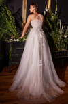 One Shoulder A-line Bridal Gown - LL1053BD