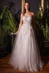 One Shoulder A-line Bridal Gown - LL1053BD