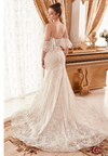 Off The Shoulder Bridal Gown- LL1104B