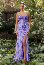 Mermaid Corset Gown - LL1117EV