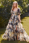 Floral Gown - LL1336EV