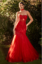 Strapless Gown - LL1345EV