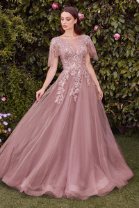 Floral Gown - LL1351MB
