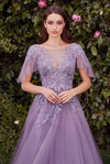Floral Gown - LL1351MB