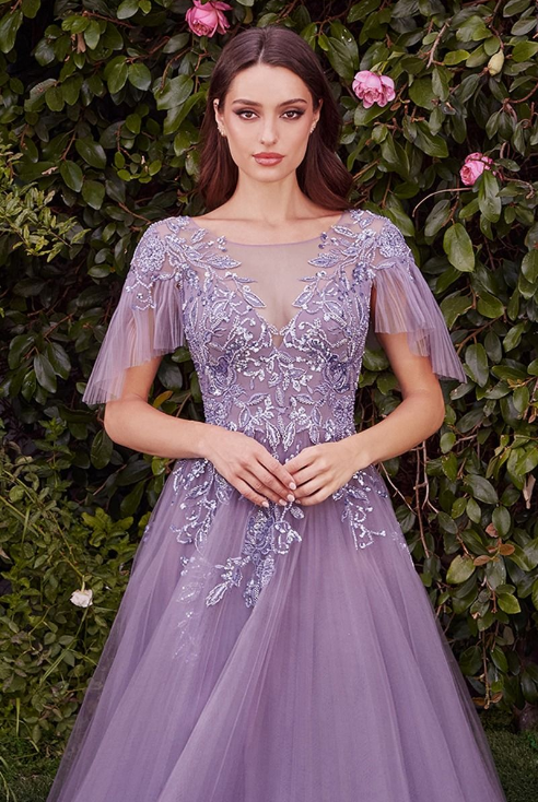 Floral Gown - LL1351MB