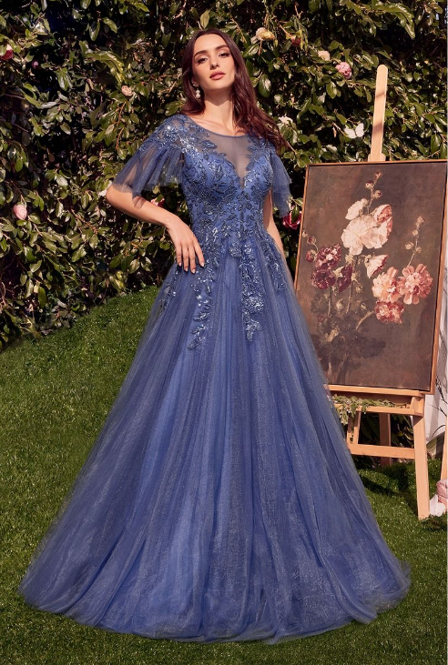 Floral Gown - LL1351MB