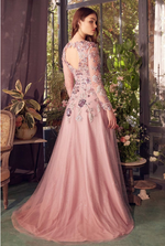 Sequin A-Line Dress - LL1356MB