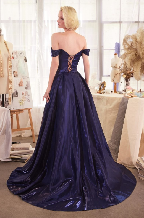 Off The Shoulder Ball Gown - LL1424MB