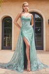 Glitter Mermaid Gown - LL129EV