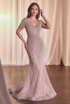 Beaded Gown - LL4019MB