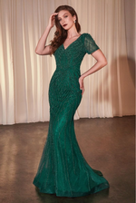 Beaded Gown - LL4019MB