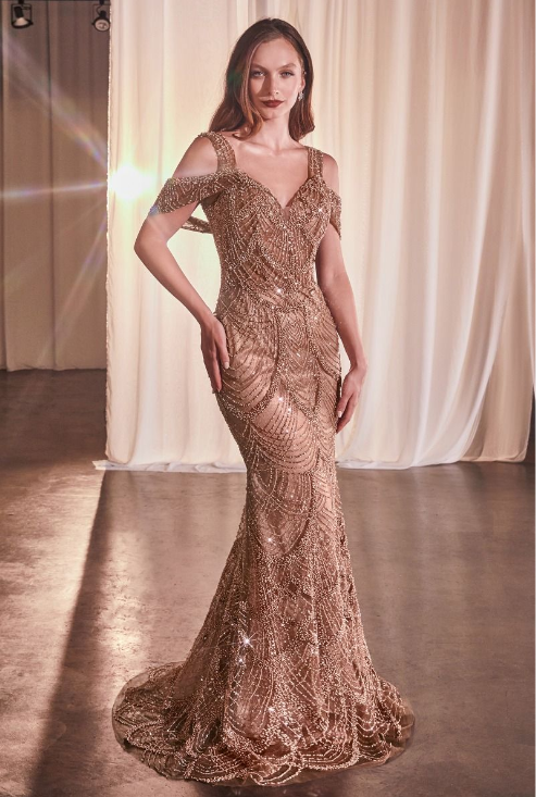 Fit & Flare Gown - LL4020MB