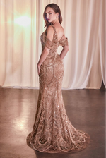 Fit & Flare Gown - LL4020MB