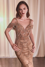 Fit & Flare Gown - LL4020MB