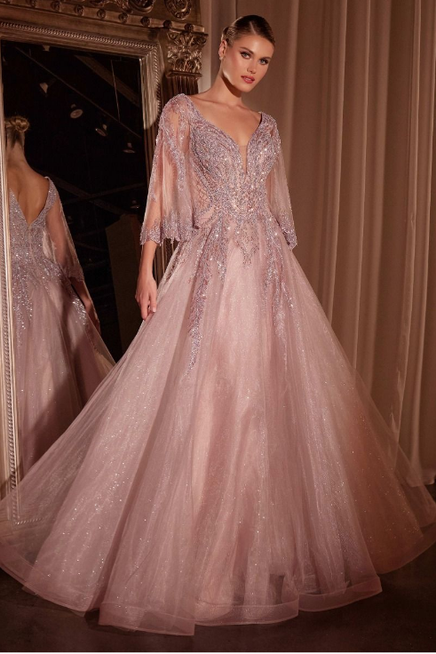 Tulle And Lace Gown - LL784MB