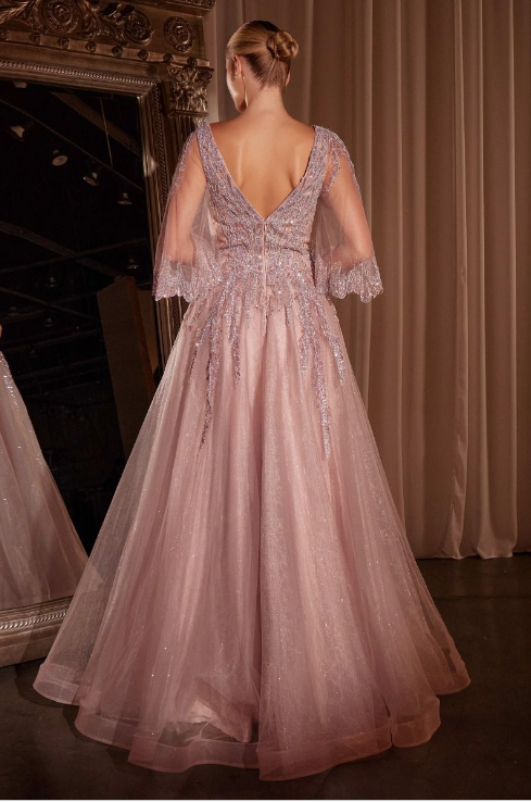 Tulle And Lace Gown - LL784MB
