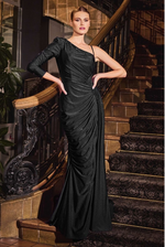 Stretch Satin Gown - LL787MB