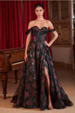 Off The Shoulder Gown - LL806EV