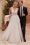 Strapless A- Line Bridal Gown - LL827B