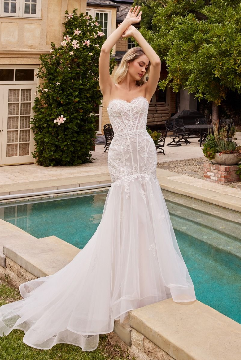 Mermaid Wedding Gown - LL858B