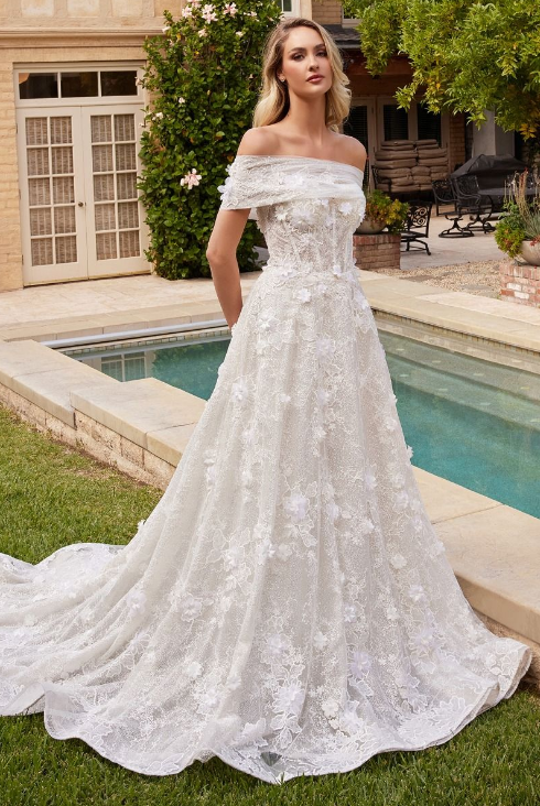 Strapless Bridal Gown - LL860B