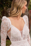 Lace A-line Bridal Gown - LL862B