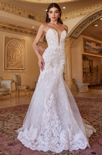 Strapless Wedding Gown -LL928B