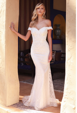 Off The Shoulder Bridal Gown - LL929B