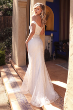 Off The Shoulder Bridal Gown - LL929B