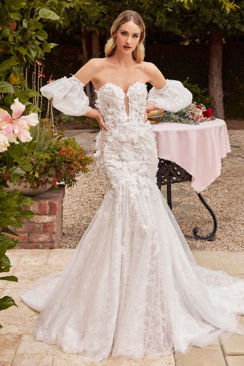 Strapless Wedding Gown - LL434B