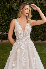 A Line Wedding Gown - LL436B