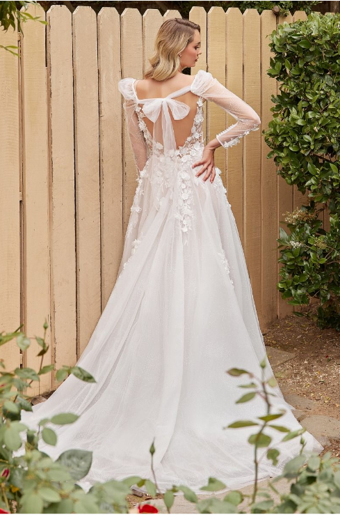 A Line Wedding Gown - LL436B