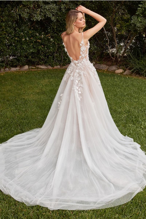 A Line Wedding Gown - LL436B
