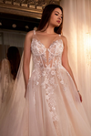 Layered Tulle Bridal Gown - LL476B