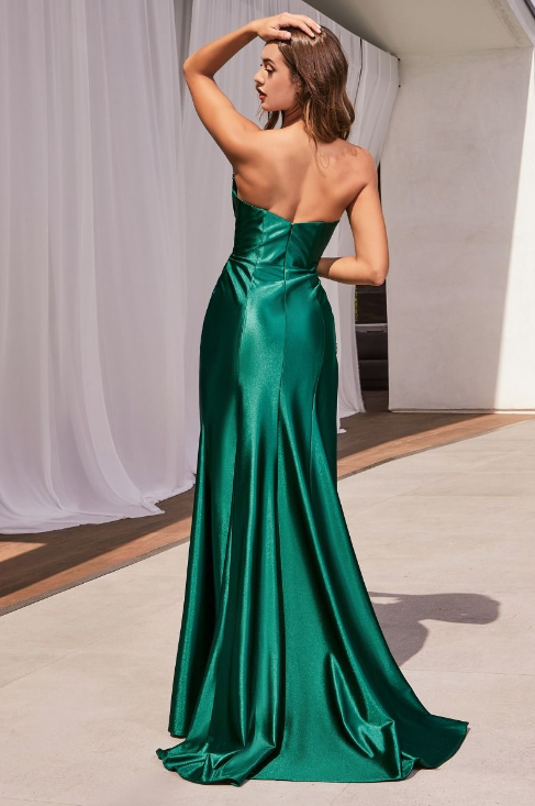 Satin Gown - LL487EV