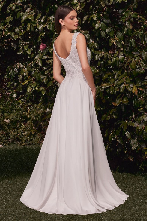 A-Line Chiffon Bridal Gown - LL503B