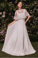 A-Line Chiffon Bridal Gown - LL503B