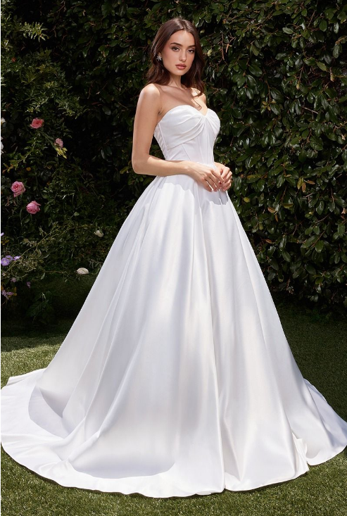 Satin Bridal Gown - LL512B