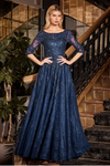 Tulle Modest Gown - LL2401MB