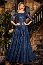 Tulle Modest Gown - LL2401MB
