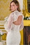 Trumpet Silhouette Wedding Gown - LL3826B