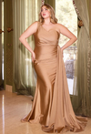 One shoulder Gown - TR004C