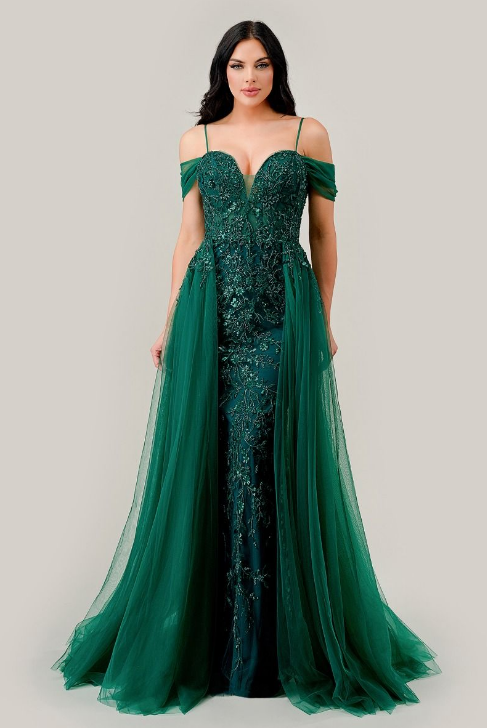 Off Shoulder Gown - LL009MB