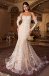 LACE MERMAID BRIDAL GOWN - LL008B