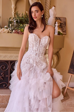Strapless Wedding Dress - LL016B